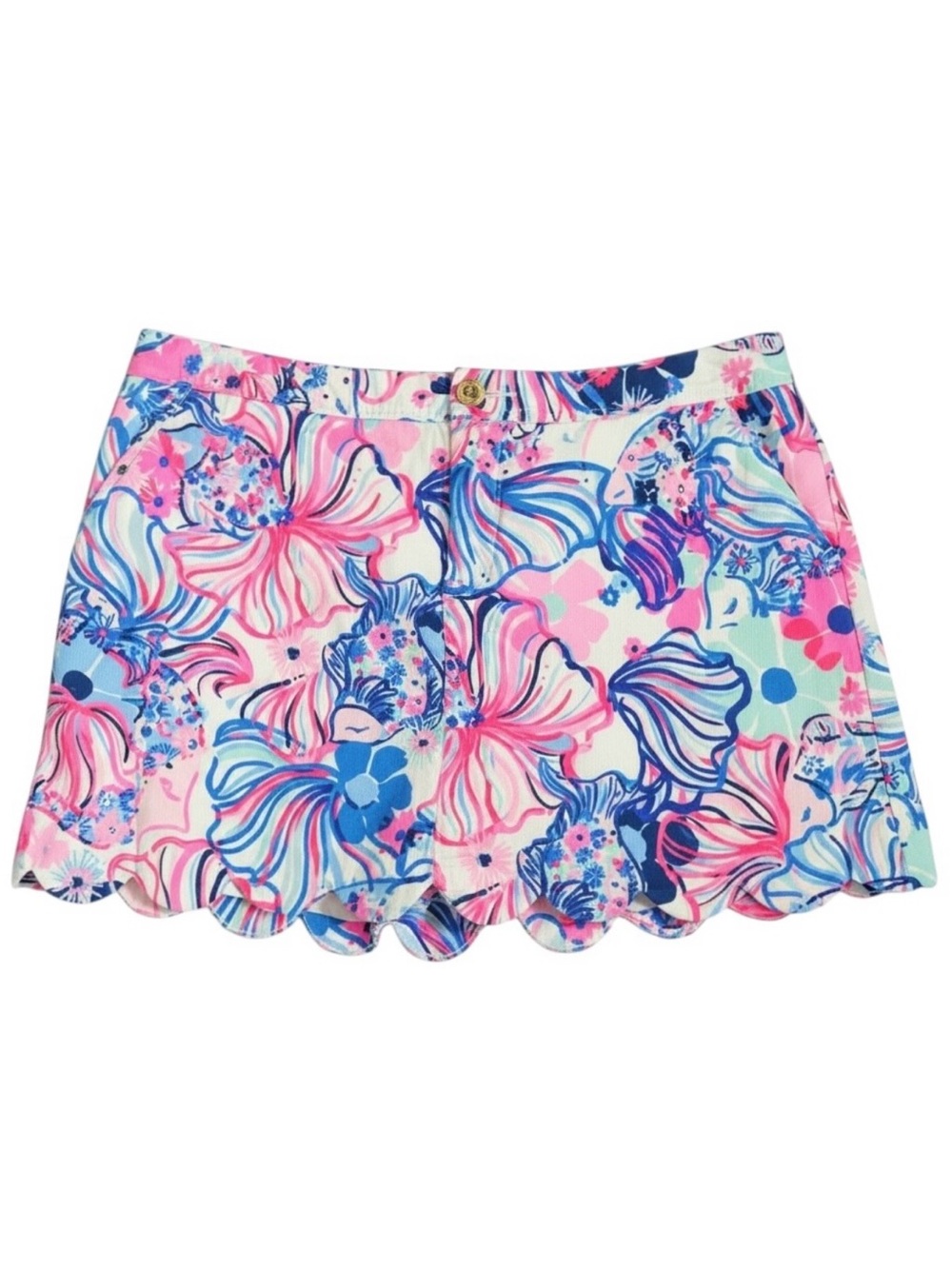 Lilly Pulitzer Colette Skort Prosecco Pink Make a Splash Size 10